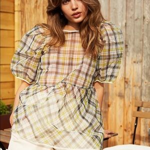 EUC Le Fou Wilfred Hula Blouse - Size M